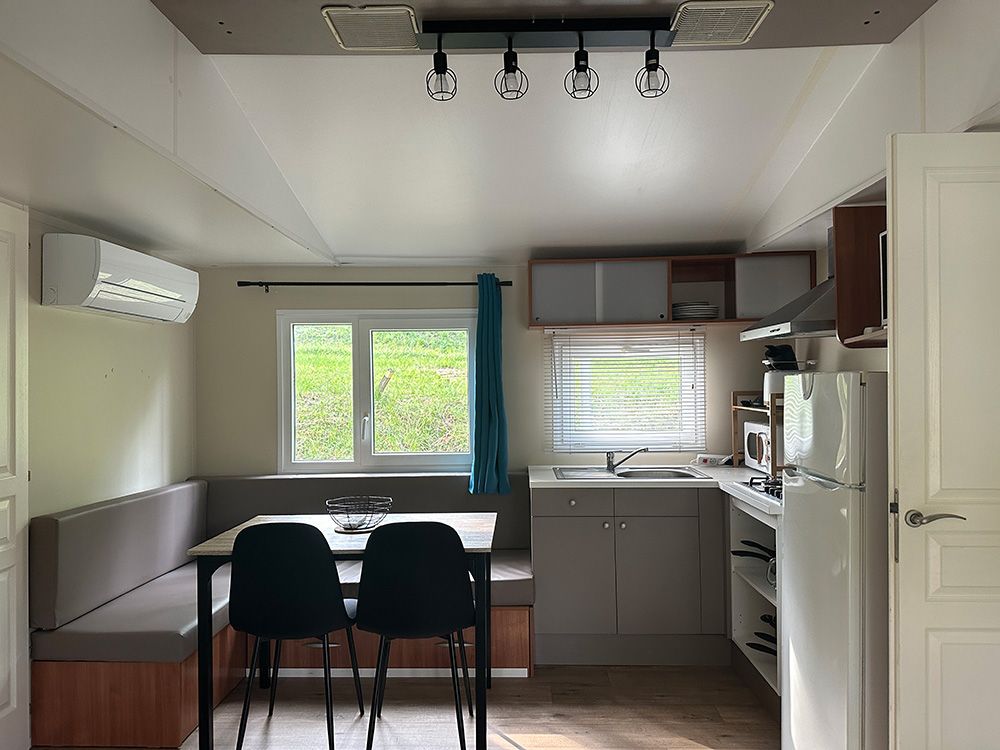 hébergement en mobil'home au camping xtrem village près d'agen