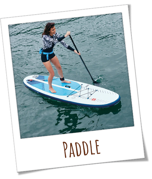 pratique du paddle à lamontjoie près d'agen