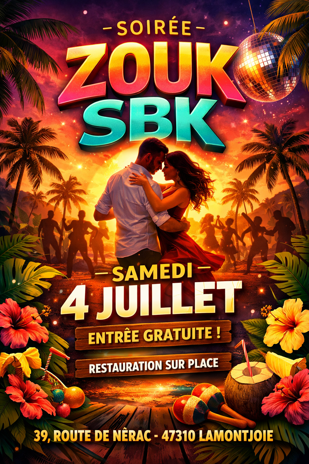 Soirée Zouck Sk