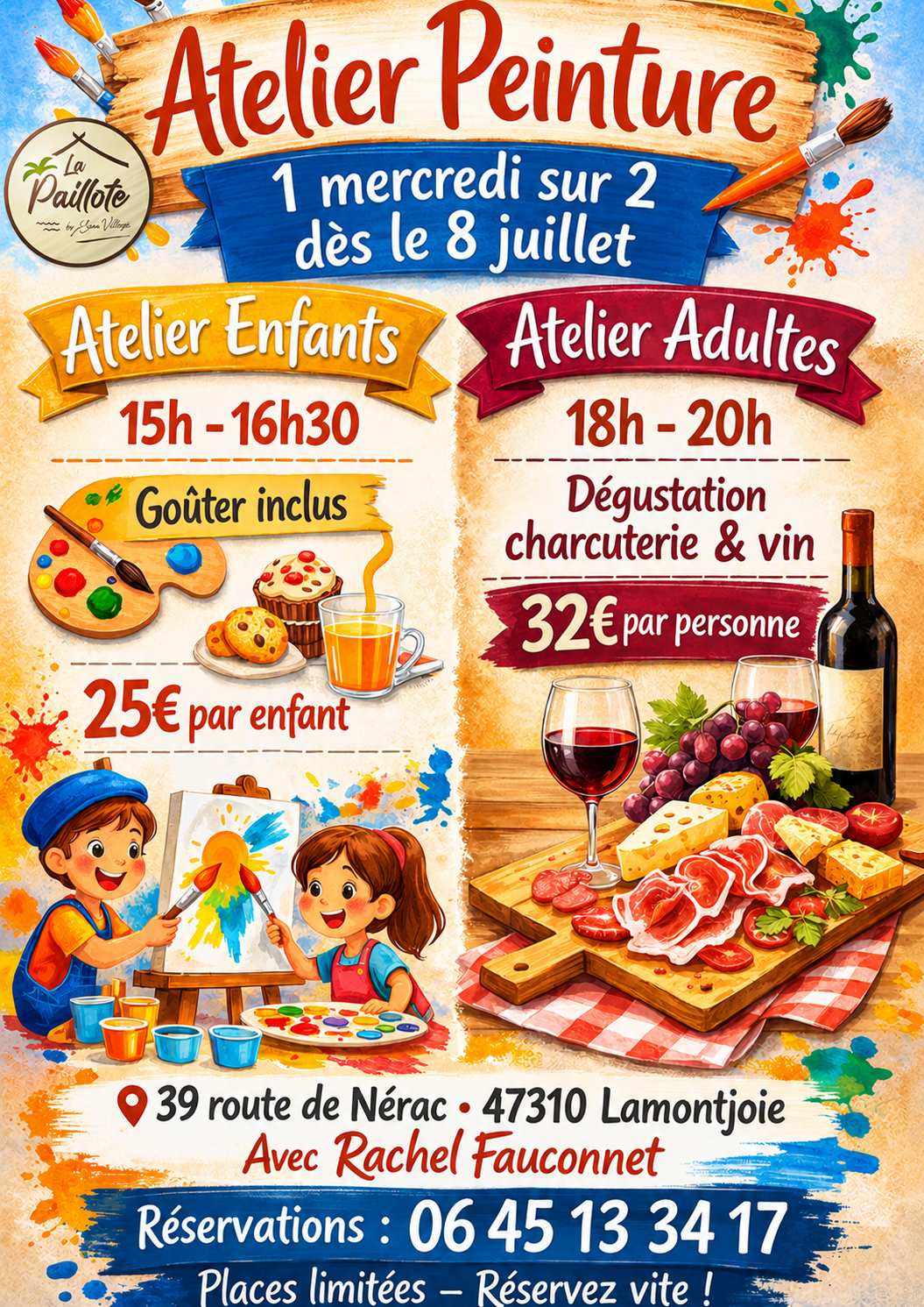 Atelier peinture